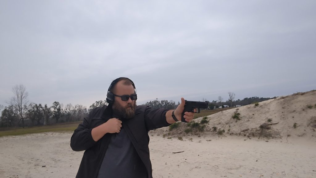 One Handed Pistol Drills – Left, Right, Middle