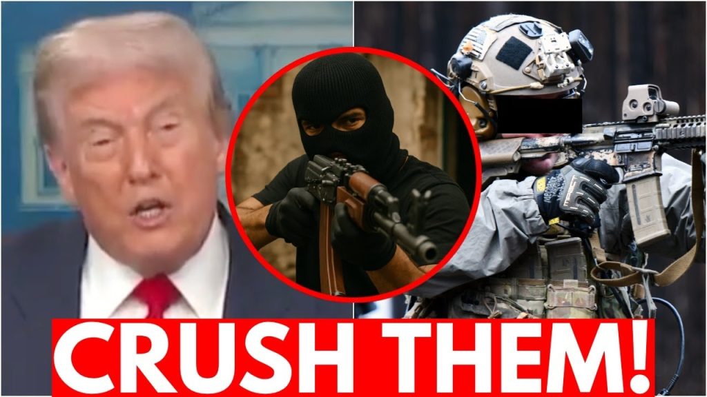 Trump ORDERS Military To CRUSH Scumbag Criminals