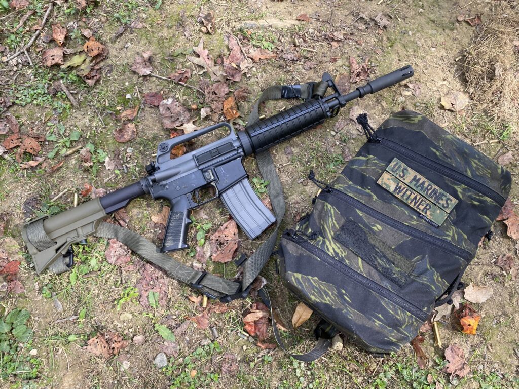 my CAR-15 with my Spiritus Systems Delta Bag.