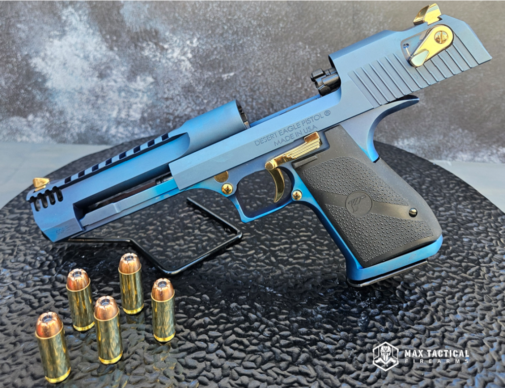Desert Eagle Carbo Blue: The .50 AE Powerhouse