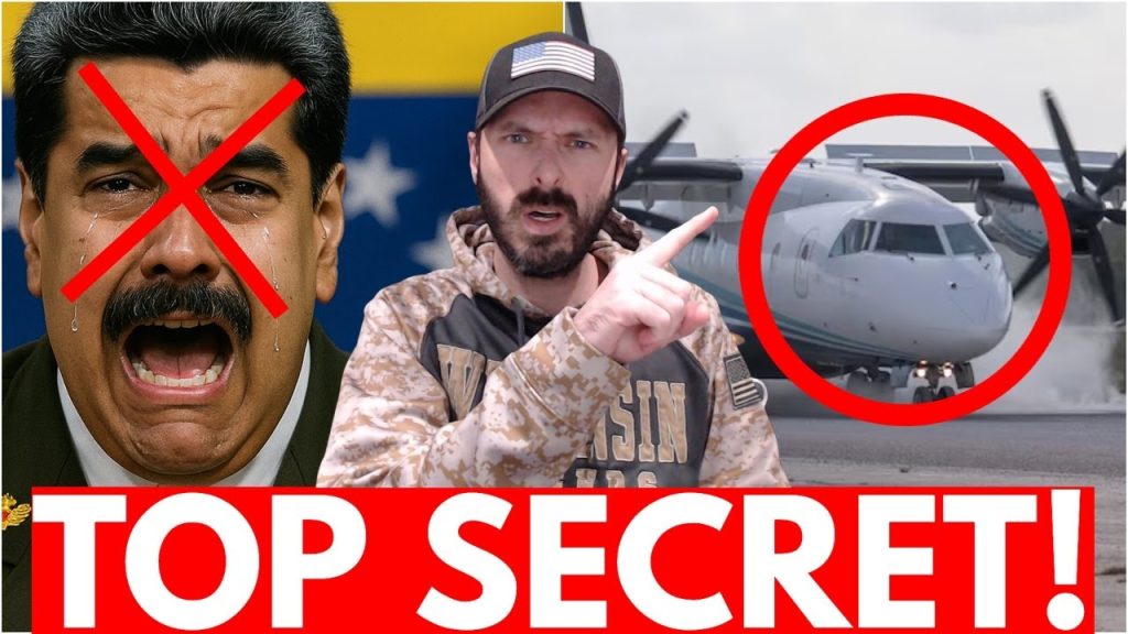 BREAKING: Secret Air Force Plane RUSHES Near Venezuela