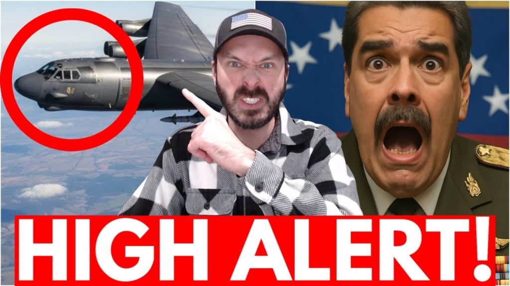 B-52 Bombers BUZZ Venezuela Defenses, Dictator Prepares To Flee