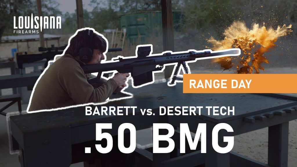 Range Day Comparison: .50 BMG Barrett VS. Desert Tech