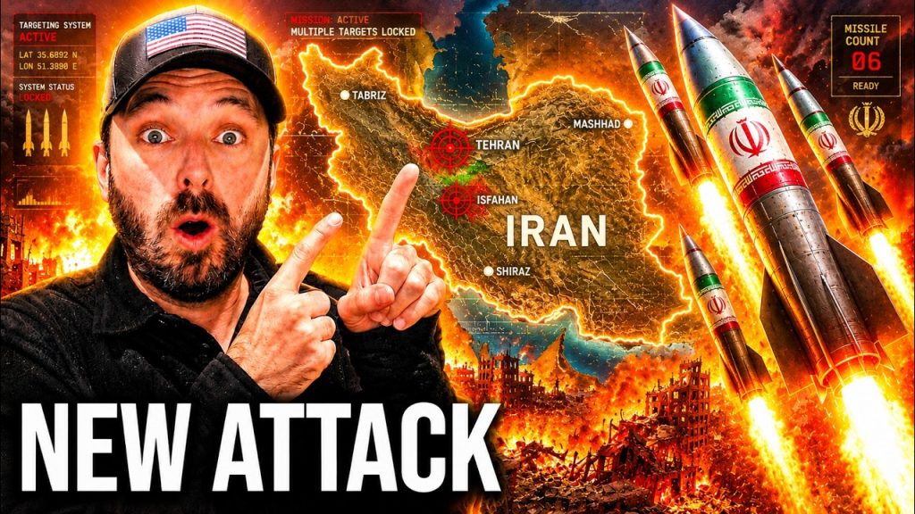 Iran UNLEASHES New Missile Attack – Air Defenses OPEN FIRE