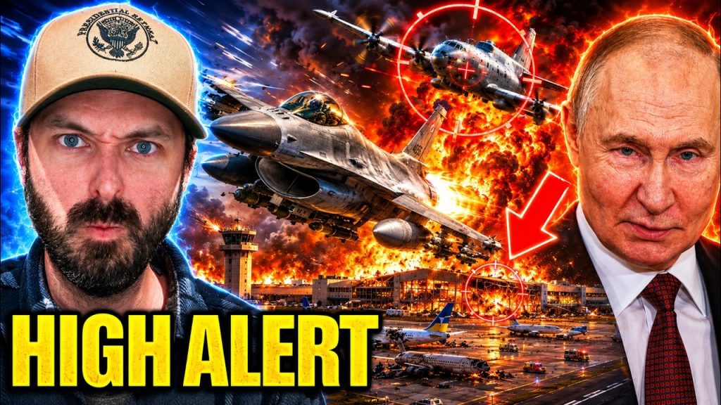 BREAKING: NATO SCRAMBLES Jets Against Russia – Airport BOMBED
